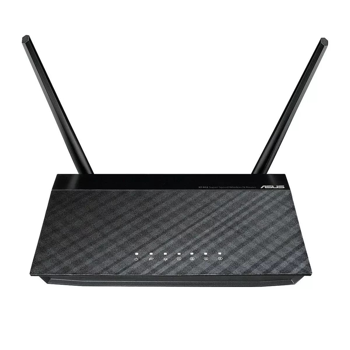 ASUS RT-N12+ Wi-Fi Router - Dual Antenna, Up to 300 Mbps, 4 LAN ports