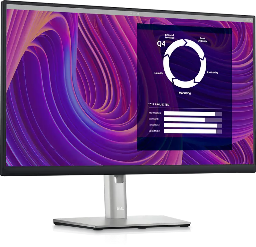 Dell P2423D 23.8-inch QHD IPS Professional Monitor – 2560 × 1440 | 60Hz | USB Hub | Fully Adjustable Stand