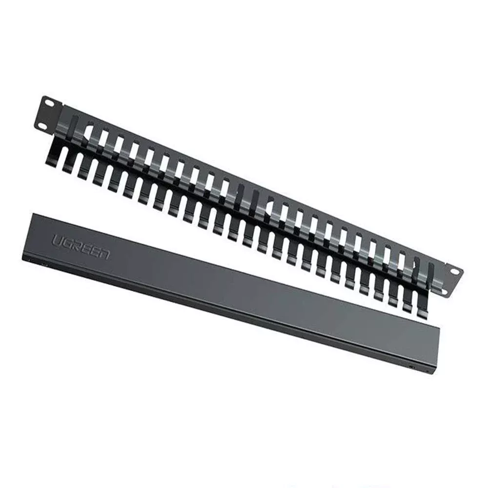 UGREEN 24/ 50 Port Port Ethernet Cable Management Rack #70424