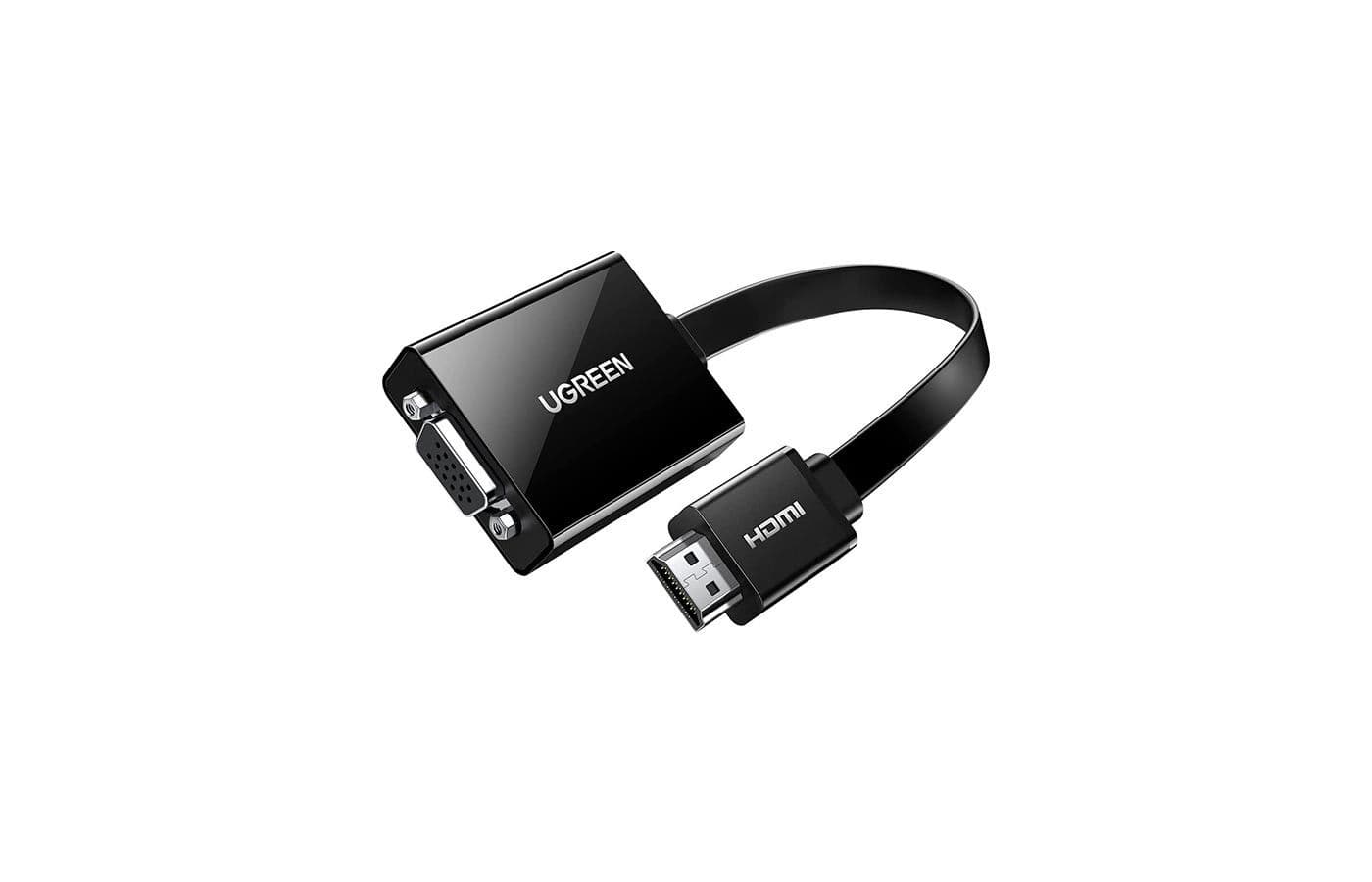 UGREEN HDMI To VGA+3.5mm Audio With Power Port Converter